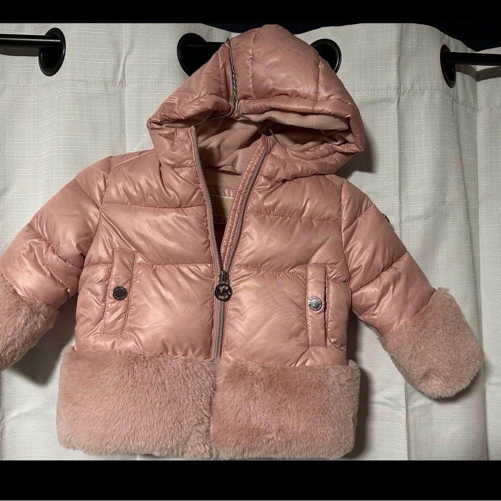 Michael Kors brand winter coat Jacket baby toddler girls size 18 month